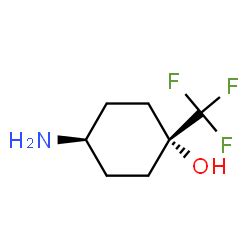 CAS 1408076 30 1 Cis 4 Amino 1 Trifluoromethyl Cyclohexanol Chemsrc