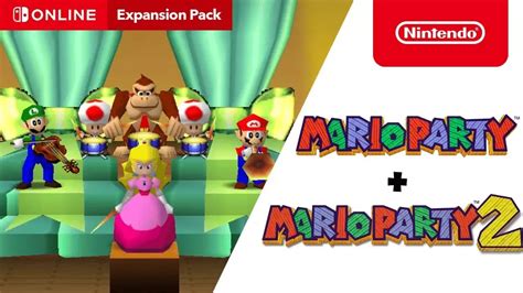 Mario Party 1 And 2 Join Nintendo Switch Online Expansion Pack In