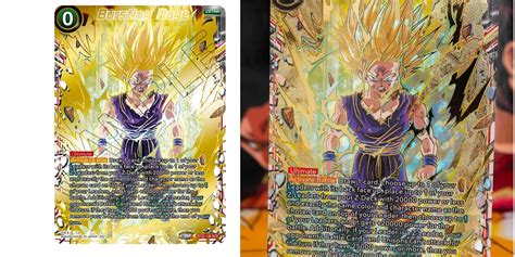 Dragon Ball Super Reveals Critical Blow Ss2 Gohan Secret Rare