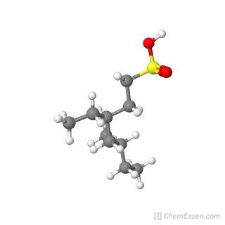 3R 5R 3 Ethyl 5 Methylheptane 1 Sulfonic Acid Structure C10H22O3S