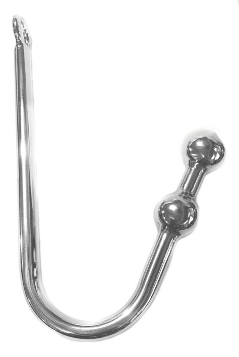 Ball Anal Hook Metal Stainless Steel Slave Bondage Butt Plug Rope