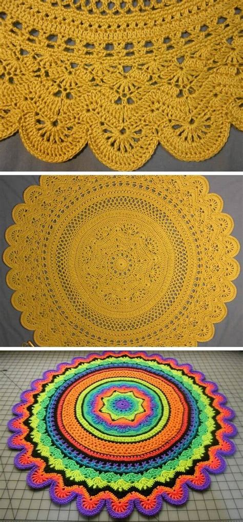 15 Best Crochet Tablecloths Free Patterns Home And Garden Digest