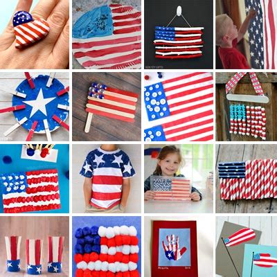 25 American Flag Crafts For Kids - Non-Toy Gifts