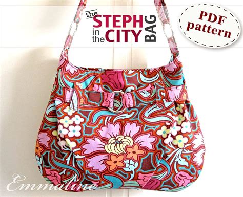 Gallery For > Shoulder Bag Pattern