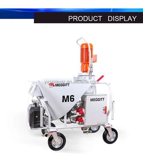 M6 Plaster Mortar Spray Machine Plaster Spraying Machine Buy