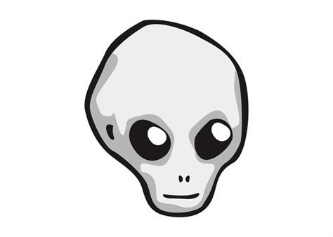 Premium Vector Alien Head Vector