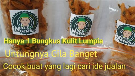 Lumring Keripik Lumpia Pedas Daun Jeruknya Terasa Banget Bahan Simpel