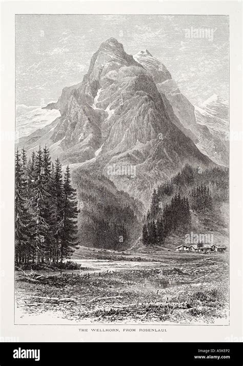 Lithographie Der Schweizer Landschaft Fotos Und Bildmaterial In Hoher