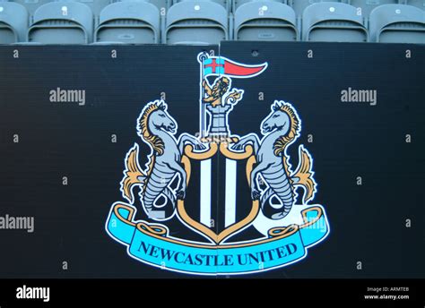 Newcastle United Crest Stock Photo Alamy