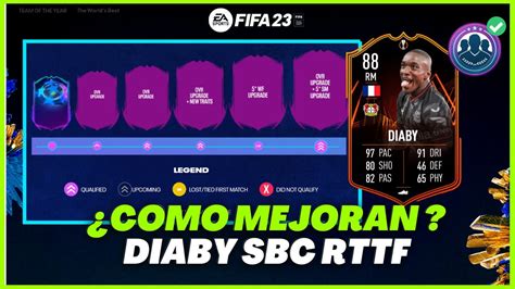 Diaby Sbc Como Mejoran Las Cartas Rttf Solucion Barata Fifa