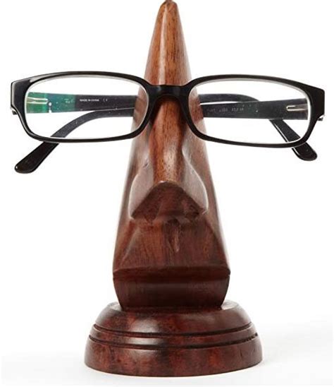 Mango Wood Nose Eyeglass Holder By Twos Company Barnes And Noble®