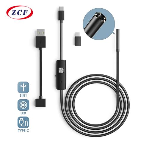 Mini C Mara Endosc Pica Android En Boroscopio Micro Usb Tipo C