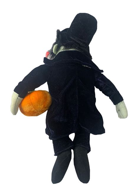 Dudley Do Right Snidely Whiplash Plush Halloween Pumpkin Rocky