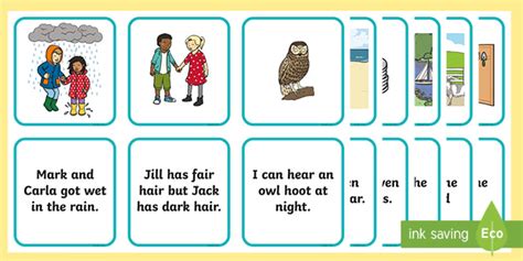 Free Phase 3 Phonics Pick A Picture Matching Activity