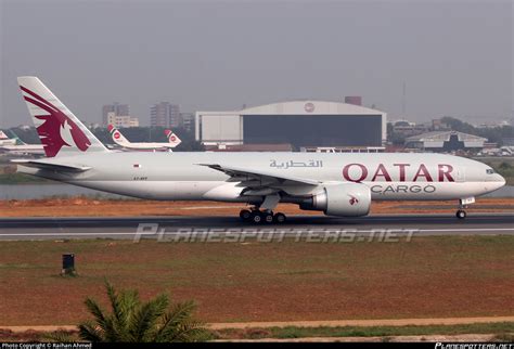 A7 BFF Qatar Airways Cargo Boeing 777 FDZ Photo By Raihan Ahmed ID