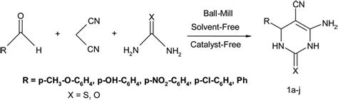 Scheme Synthesis Of Thioxo And Oxo Pyrimidine Carbonitriles