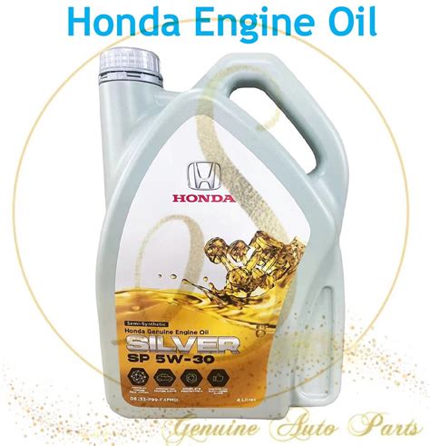 Original Honda Engine Oil Fully Synthetic Sn W W Semi