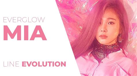 Everglow Mia Line Evolution Bbcandadios Youtube