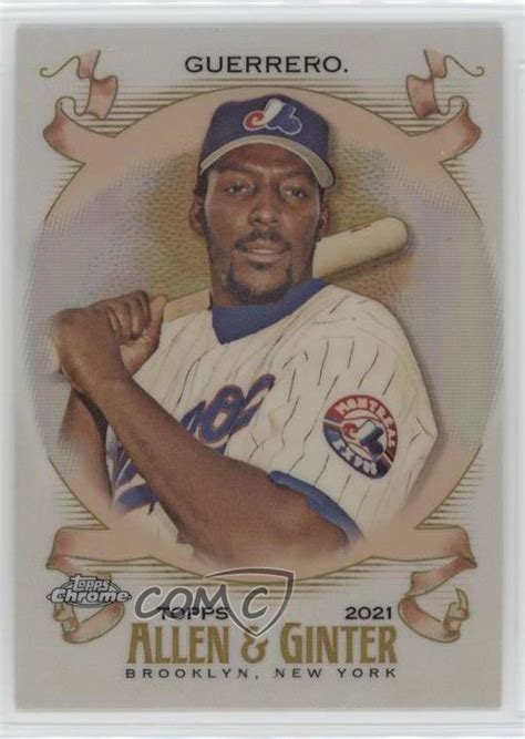 Topps Allen Ginter S Chrome Refractor Vladimir Guerrero