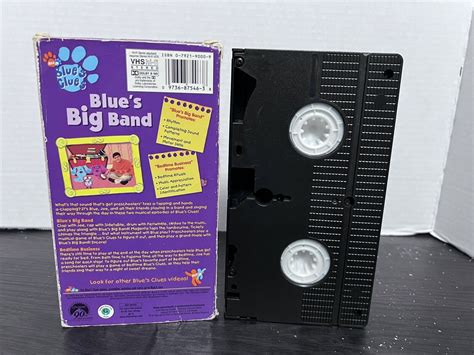 Blues Clues Blues Big Band Vhs Sing Dance With Blue