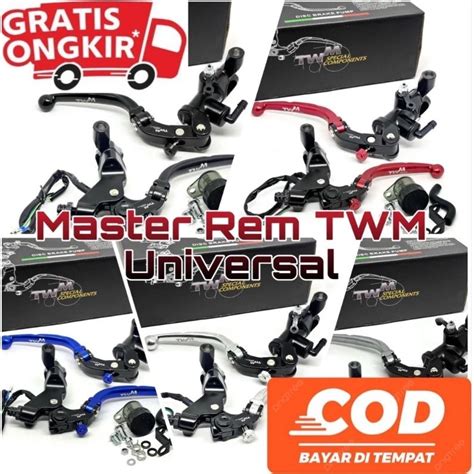 Jual Master Rem TWM Tabung Pisah Kanan CNC Vixion Xabre CBR Ninja Ss