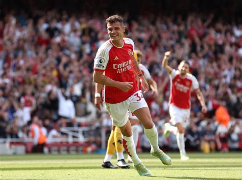 Granit Xhaka All But Confirms Arsenal Exit With Goodbye Instagram