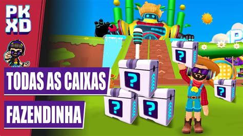 Todas As Caixas Secretas Atualiza O Fazendinha Do Pk Xd Youtube