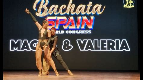 MAGDA Y VALERIA SHOW BACHATA EN BACHATA SPAIN 2023 YouTube