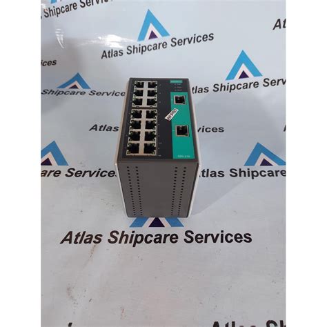 Moxa Eds Industrial Ethernet Switch Atlas Shipcare Services