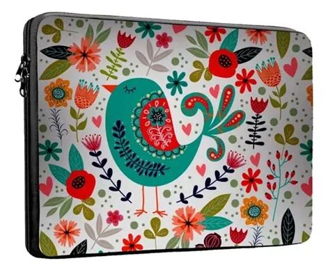 Funda Notebook Pulgadas Neoprene Lisa Bird Cdtek