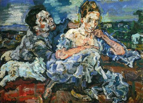 Lovers with Cat, 1917 - Oskar Kokoschka - WikiArt.org