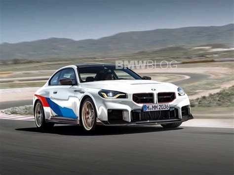 2025 BMW M2 CS Rendered With CSL Accents Looks Aggressive