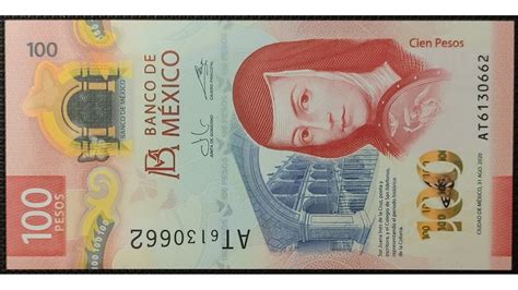 Мексика 100 песо 2020 MEXICO 100 Pesos 2020 P NEW UNC