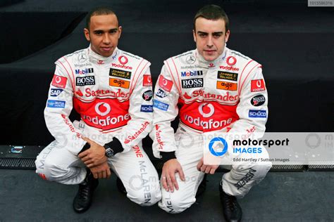 Lewis Hamilton Gbr Mclaren And Fernando Alonso Esp Mclaren Mclaren