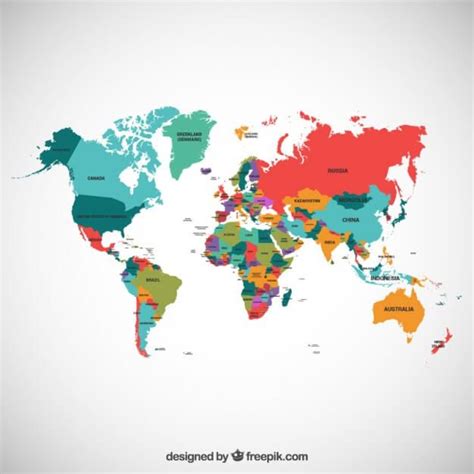 25 Free World Map Vectors And PSDs Inspirationfeed World Map