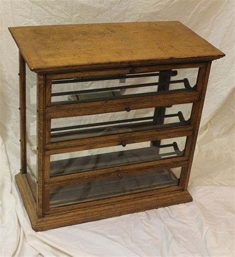 Bargain Johns Antiques Antique Country Store Ribbon Cabinet