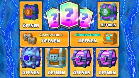 Mega Free 2 Play Chest Opening Legendary • Clash Royale Deutsch Youtube