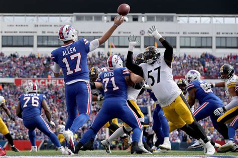 Buffalo Bills Vs Pittsburgh Steelers Will Be A Playoff Battle Heavy On