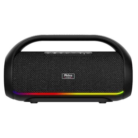 Caixa De Som Speaker Philco Extreme 220W Rms PBS220BT Bivolt Shoploko