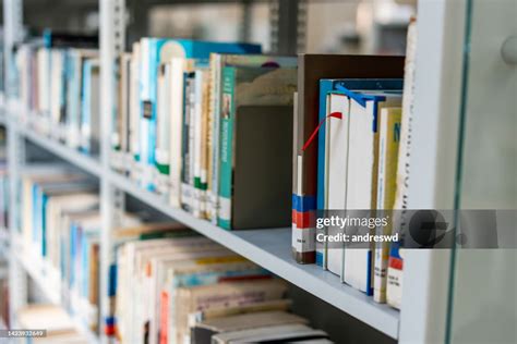 library book shelf high res stock photo getty images