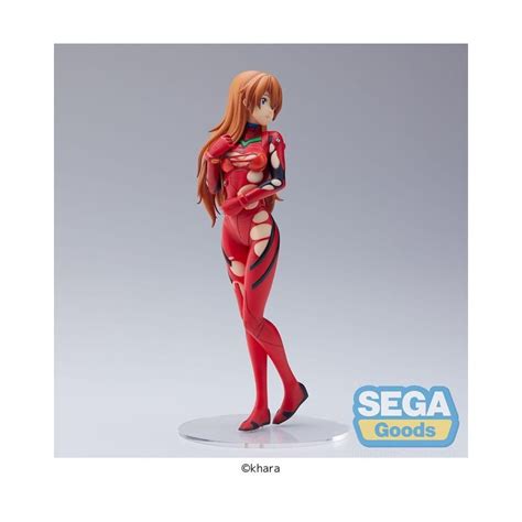 Sega Super Premium Size Figure Rebuild Of Evangelion Asuka Shikinami