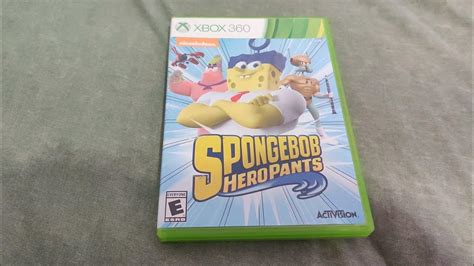 Xbox 360 Spongebob Heropants Dvd Overview Youtube