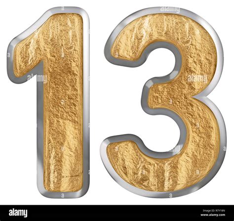 Number Thirteen Clipart