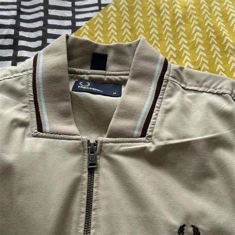 Immaculate Fred Perry Bomber Jacket Rrp £160 Depop