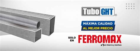 Tubo Estructural GHT Ferromax Guatemala