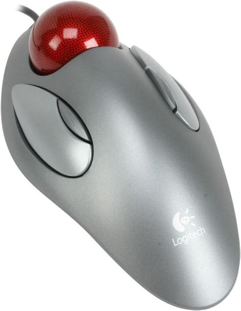 Deals Promos Logitech Trackman Marble Trackball T Bc21 Wired Usb Mouse