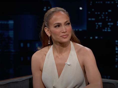 Jennifer Lopez Mentions Husband Ben Affleck On Jimmy Kimmel Live