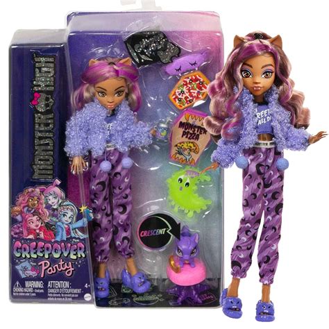 Boneca Monster High Clawdeen Wolf Cole O Festa Creepover Acess Rios