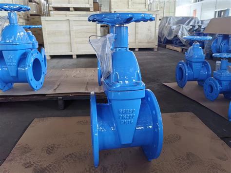 Bs5163 Ci 200mm Gate Valve For Water Line Resilient Seated