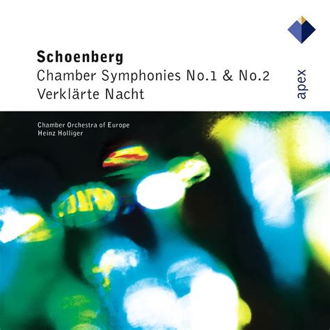 Schönberg Chamber Symphonies Nos 1 2 Verklärte Nacht de Chamber